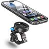 Cozycase Supporto Telefono Bici Moto Per iPhone 16e Impermeabile - Metallo/Alluminio Porta Cellulare/Navigatore Manubrio Mtb/Bicicletta Monopattino Elettrico Ebike Scooter Mountain Bike Waterproof