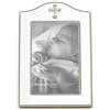 Reed & Barton Abbey Collection - Cornice portafoto placcata Argento Resistente all'ossidazione, 10,2 x 15,2 cm