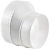 Steinberg14 Riduttore universale per sistemi di ventilazione da 125 mm a 100 mm.