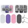 RWSRW 120 dischi di carta abrasiva da 25 mm Strumento per Pedicure Carta Vetrata Grana 80#120#180#240# per Pelle Morta Dura Tacco Screpolato Tacchi Screpolati