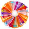 YFZYT Sacchetti Organza 30x40 cm Grandi, 50pz Sacchetti Regalo Colori Assortiti per Bomboniere, Festa della Mamma, Comunione, Battesimo, Cresima, Matrimoni