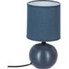 ATMOSPHERA CREATEUR D'INTERIEUR Atmosphera - Lampada Timeo blu opaco - ceramica H25 cm