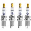 Brisk Silver LR14YS 1353 - Candele di accensione Benzina GPL GNV Autogas, 4 pezzi
