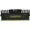 Corsair CMZ12GX3M3A1600C9 Vengeance Kit di Memoria Triple Channel da 12 GB (3x4 GB), DDR3, 1600 MHz, CL9, 1.5 V, Nero