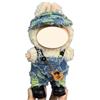 WOZNU Vestito Nabubu per bambola, Nabubu Vestiti per bambola, Vestiti per Peluche da 17 Cm, Vestiti per bambola, Abbigliamento per Bambole Nabubu (E-Non include i peluche)(M6)