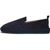 Fred Martin Collection, Espadrillas Bleu Suede in camoscio e Iuta Uomo, Taglia 44