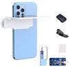 Generico Mirror Effect Lens - Capture Stunning Reflections Instantly,Smartphone Camera Mirror Reflection Clip Kit,Adjustable Hd Glass Vertical Clip On Selfie Mirror for Outdoor Travel Photography (White,1*Pcs)
