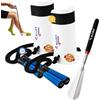RIIME Set di 2-Infila Calze-Dispositivo di Aiuto per Calzini SOKELP DUO-Infila Calze per Anziani-Infila Calze Antitrombo-Ausilio per Infilare le Calze Soft-Touch-Calza Calze-Disabili-Mobilità Ridotta