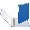 Herlitz maX.file pRotect - Raccoglitore ad anelli, formato A4, 1 pezzo, meccanismo combinato a 4 anelli, altezza di riempimento 25 mm, colore: Blu