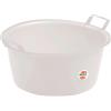 Sicignano Casalinghi Ingrosso Casalinghi Sicignano | Bacinella Tonda in Polietilene - Idonea al Contatto Alimentare - Multiuso per Cucina Lavanderia Giardinaggio Pulizie Domestiche - Resistente e Leggera, (Neutro, Ø 55x26,5 cm)