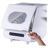 Generic Lavastoviglie da tavolo compatta, mini lavastoviglie automatica intelligente con 5 programmi, 1 cestello, 1200 W, pannello touch, design salvaspazio per la cucina di casa