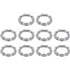 QUARKZMAN Cuscinetto a Sfere per Pedivella della Bicicletta 1/4Pollice (6mm) x 9 Sfere, 10pz Cuscinetti a Sfere di Ricambio per Cuscinetti del Movimento Centrale Ruota Bicicletta Riparazione