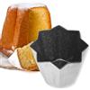 NAMAI Stampo Pandoro, Stampo Pandoro 1 Kg, Alluminio,Stampo per Pandoro Antiaderente Rivestimento Elegante Effetto Pietra, Made In Italy,