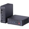 origimagic Mini PC C1, N97 Processore (fino a 3,6 GHz) 16 GB DDR4/512 GB SSD, mini desktop pc per Pre-OS11 pro/WiFi 5/ BT5.1/RJ45/HDMI 2.0/4K UHD triplo schermo, PC per casa/aziende/istruzione