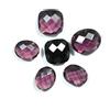 Glitzy Gems Ametista viola naturale non riscaldata 17,90 ct di alta qualità a scacchi mis...