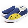 CAPITALE KAPITAL Scarpe Sneakers Slip-on RAINBOWY Smile Bule Bianco Taglia USW6.5/USW7.5