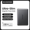 MOVESPEED S05 Wireless Power Bank 5000mAh Carica rapida magnetica PowerbanK Mini caricabatterie portatile per iPhone 16 15 14 - Gray