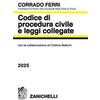 Zanichelli Codice di procedura civile e leggi collegate 2025 Corrado Ferri