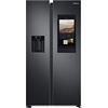 Samsung Frigorifero Side By Side con Family Hub™ RS6HA8891B1/EF, Libera installazione, Dispenser dell'acqua, Twin Cooling Plus™, Wifi, 614L, 91l x 178h x 72p cm