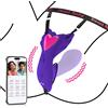 SuperLove Wearable G-Spot Panty Vibrator with Remote & App Purple