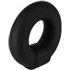 SuperLove Premium Thick Silicone Erection Cock Ring Black