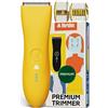 Meridian The Trimmer Premium - Rasoio elettrico per peli del corpo, per uomini e donne, per peli pubici, petto, gambe e bikini, impermeabile e ricaricabile, solare