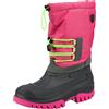 CMP KIDS AHTO WP SNOW BOOTS, Stivali da Neve Unisex - Bambini e ragazzi, Pink Fluo, 26 EU