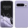 kwmobile Cover per Google Pixel 8 Pro Custodia - Back Case per Smartphone in Silicone TPU - Protezione Gommata - lavanda
