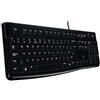 Logitech tastiera usb k120 wired nera oem