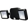 Ledvance Led Spotlight Double Proiettore Alimentato a Batterie, Nero