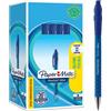Paper Mate Flexgrip Ultra penna a sfera retraibile | punta media (1,0 mm) | inchiostro blu | confezione da 36