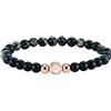 Liebeskind Berlin Bead Charm Unisex acciaio_inossidabile onice rotonda