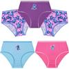 Disney Stitch Mutandine Bambina, Traspirante Slip Cotone Bambini - Pacco da 5 (Multiplo, 6-7 Anni)