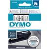 Dymo Originale Nastro Dymo 9mm x 7m (S0720680) nero-bianco - 433489