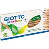 Giotto Matite colorate Giotto Di Natura - colori assortiti - mina 3,8 mm (conf. 12)