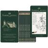 Faber Castell Matite grafite Castell 9000 Art Set fusto verde - gradazione assortiti (conf. 12)