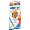 Giotto Matite colorate Giotto Stilnovo - colori assortiti - mina 3,3 mm (conf. 12)