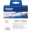 Brother Originale Etichette Brother DK11204 nero-bianco - 744735