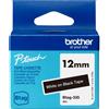 Brother Originale Nastro Brother Btag 335 (BTAG335) bianco-nero - B03380
