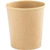 Signor Bio Bowl per zuppe monouso - 780 ml - cartoncino - avana - Signor Bio - conf. 25 pz - G00995