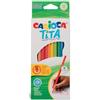 Carioca Matite colorate Carioca Tita diametro 3 mm conf. da 12 colori assortiti 42793 conf. 12 pz - F00883