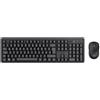 Trust Kit tastiera e mouse wireless silenziosi Trust TKM-360 nero 25355 - F00642