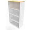 Quadrifoglio Armadio a giorno h. 160 cm 90 x 45 x 160 h, faggio/bianco Linea Practika Quadrifoglio - ECEL90G-FA-BA - D08505