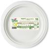 Dopla Green Piatti pizza in polpa di cellulosa Dopla Green Ø 320 mm - conf. 15 pz - 07752 - F07531