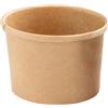 Signor Bio Bowl per zuppe monouso - 360 ml - cartoncino - avana - Signor Bio - conf. 25 pz - G00993