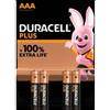 Duracell Pile batterie Duracell AAA (Ministilo) - 1,5 V (conf. 4)