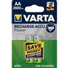 Varta Pile batterie ricaricabili Varta AA (Stilo) - 1,2 V - 2600 mah (conf. 2)