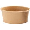 Signor Bio Bowl per zuppe monouso - 180 ml - cartoncino - avana - Signor Bio - conf. 25 pz - G00996