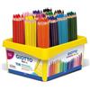 Giotto Matite colorate Giotto Maxi Schoolpack - colori assortiti - mina 5,5 mm - schoolpack (conf. 108)
