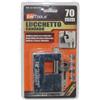 Emi Lucchetto in acciaio di sicurezza Emi chiusura a pistone 70x20x50 mm 8100570 - F06068